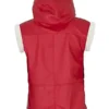 Women-Classic-Style-Red-Santa-Vest-Back