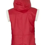 Women-Classic-Style-Red-Santa-Vest-Back
