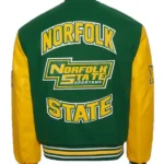 Women-Norfolk-State-University-Varsity-Jacket-Back