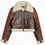 Women-Stylish-B3-Bomber-Cropped-Aviator-Jacket