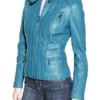 Womens-Biker-Motorcycle-Light-Blue-Leather-Jacket-.
