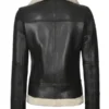 Womens-Black-Leather-Shearling-Jacket-Back.