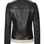 Womens-Black-Leather-Shearling-Jacket-Back.
