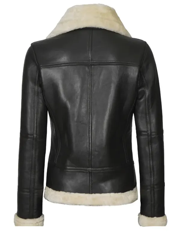 Womens-Black-Leather-Shearling-Jacket-Back.