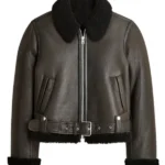 Womens-Black-Shearling-Bomber-Jacket