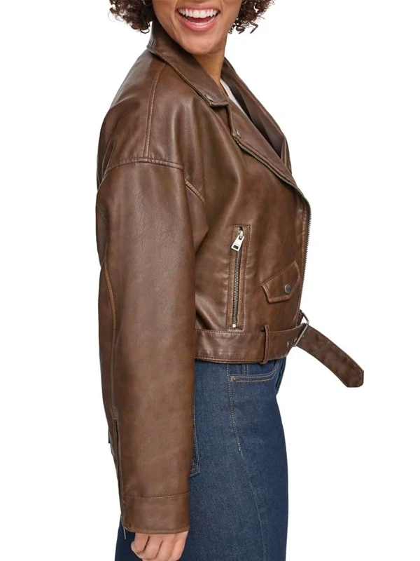 Womens-Cropped-Moto-Faux-Leather-Jacket
