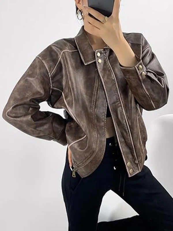 Womens-Fall-Distressed-Faux-Motorcycle-Oversized-Leather-Jacket.