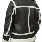 Womens-Luna-Leather-Aviator-Jacket-Back