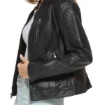 Womens-Motocross-Racer-Black-Faux-Jacket