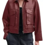 Womens-Motorcycle-Bomber-Zip-Up-Cropped-Leather-Jacket.