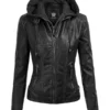 Womens-Removable-Hooded-Faux-Leather-Jacket
