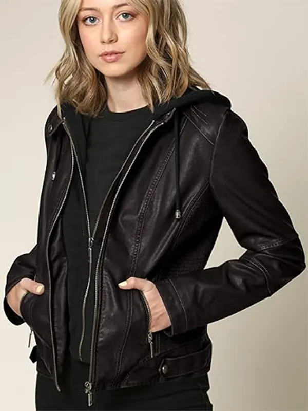 Womens-Removable-Hooded-black-Leather-Jacket