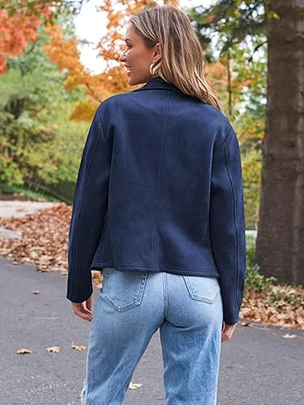 Womens-Suede-Faux-Blue-Leather-Jackets-.