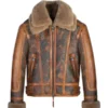 Womens-Vintage-Leather-Shearling-Jacket.