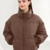 Womens-Winter-Cropped-Puffer-Jacket