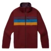 Yellowjackets S03 Walter Striped Marron Jacket