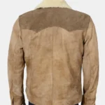 Yellowstone-Shearling-Collar-Buff-Suede-Leather-Jacket-Back
