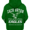 Zach-Bryan-Eagles-green-back-Hoodie.