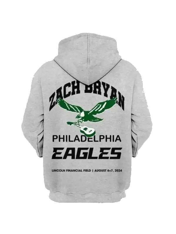 Zach-Bryan-Eagles-grey-Hoodie