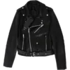 faux-Leather-Textured-balck-Short-biker-Jacket