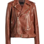 Men’s Fashion Genuine Motorcycle Jacket