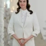 A Christmas Angel Match Meghan Ory White Blazer front