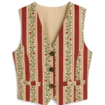 A Newport Christmas Ginna Claire Mason Striped Vest Thumb