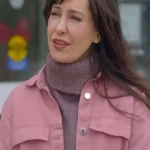A Royal Christmas Tail 2025 Charlene Amoia Pink Jacket