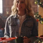 A Royal Montana Christmas Fiona Gubelmann Denim Jacket thumb