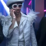 A Very Jonas Christmas Movie Joe Jonas White Jacket