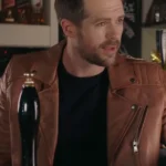 Alfie Bailey Christmas At Plumhill Manor 2024 Leather Jacket