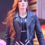 Becky Lynch Black Leather Jacket