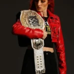 Becky Lynch WWE Raw Red Jacket