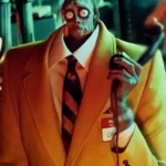 Beetlejuice Bob The Shrunken Head Yellow Coat