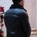 Chad Savage 12 Dates of Christmas Leather Jacket Back