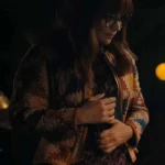 Christina Ricci Wednesday Quilted Jacket