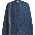 Denim Blue Adidas Chinese Jacket