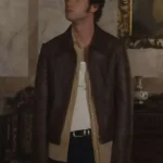 Dominic Sessa Now You See Me 3 Leather Jacket