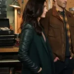 Elizabeth Tulloch Superman and Lois 2022 Black Coat