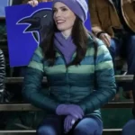 Elizabeth Tulloch Superman and Lois 2022 Puffer Jacket