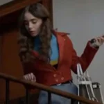 Emily In Paris Lily Collins Brown Jacket