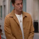 Emily in Paris Gabriel Tan Brown Jacket
