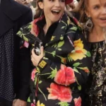 Emily in Paris Lily Collins Floral Hooded Jacket