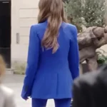 Emily in Paris S04 Lily Collins Blue Suit