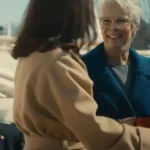 Emma Mackey Ella McCay Brown Wool Coat