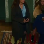 Felicity Jones Oh What Fun 2025 Trench Coat