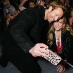 Glen Powell Running Man Black Jacket