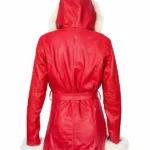 Goldie Hawn The Christmas Chronicles Red Coat back
