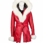 Goldie Hawn The Christmas Chronicles Red Coat front