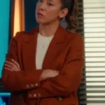 Hudson and Rex Mayko Nguyen Brown Blazer